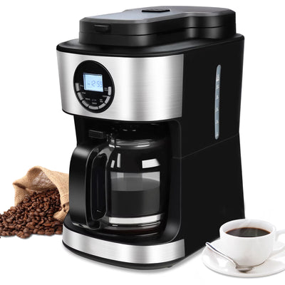 12-Cup Grind and Brew Coffee Maker